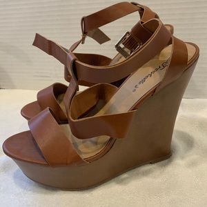 Brown wedges 5 inches - 9